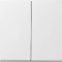 Wippe 026627 Serienschalter IP44 reinweiß seidenmatt - alte Generation