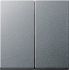 Wippe Serienschalter alu 029526