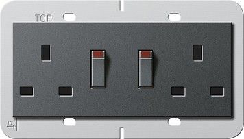Doppelsteckdose 13A KS 278328