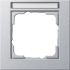 System 55 E2 1-fach Rahmen aluminium 109125