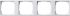 Tragplatte 4-fach 146427