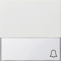 Wippe 0679112 Klingel reinweiß glänzend - alte Generation