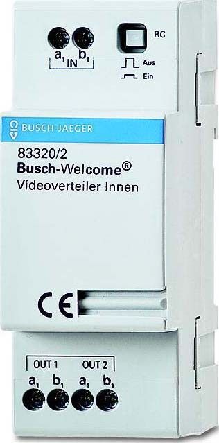 Videoverteiler Innen REG 83320/2
