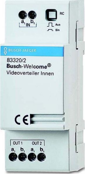 Videoverteiler Innen REG 83320/2