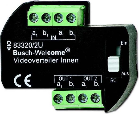 Videoverteiler Innen UP 83320/2 U
