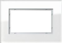 System 55 Esprit 1,5-fach Rahmen weiß 100112