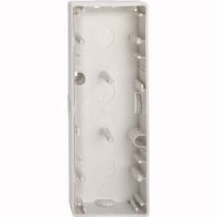 Aufputz Gehäuse 3-fach polarweiß