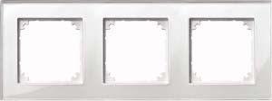 Rahmen M-PLAN Glas 3-fach Brillantweiß