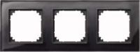 Rahmen M-PLAN Glas 3-fach Onyxschwarz