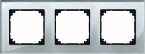 Rahmen M-PLAN Glas 3-fach Diamantsilber