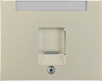 Zentralstück 11707004 edelstahl matt lackiert