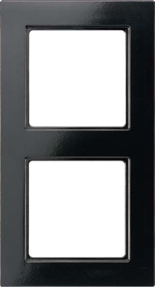 Rahmen 2-fach AC 582 SW schwarz