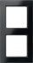 Rahmen 2-fach AC 582 SW schwarz