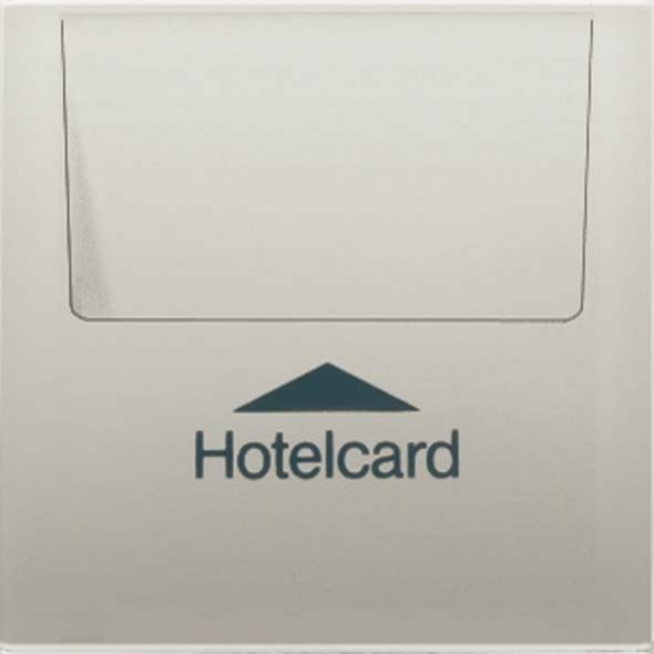 Hotelcard-Schalter ME 2990 CARD messing classic