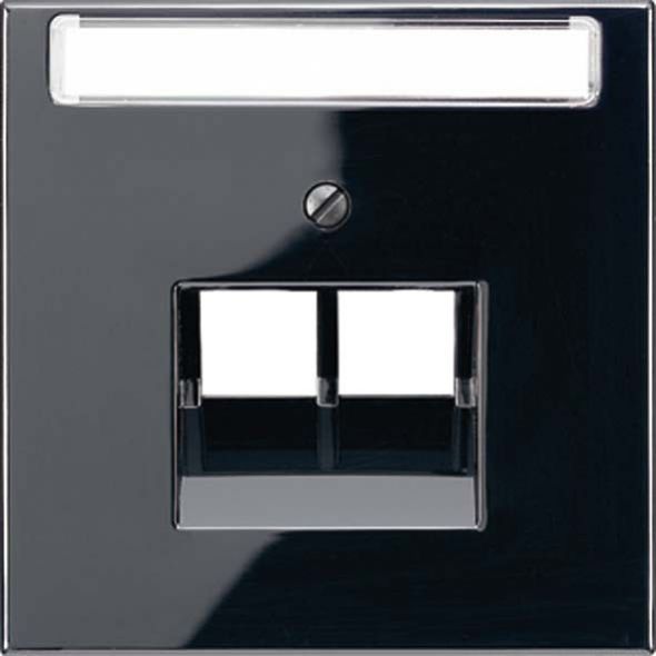 Abdeckung Schriftfeld sw LS 969-2 NAUA SW