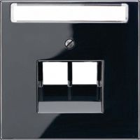 Abdeckung Schriftfeld sw LS 969-2 NAUA SW