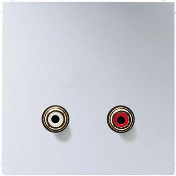 Multimediadose Cinch Audio MA AL 1021 aluminium