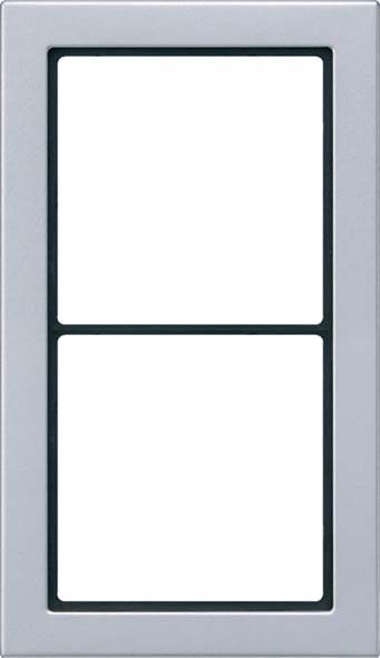 Rahmen 2-fach alu FD AL 2982
