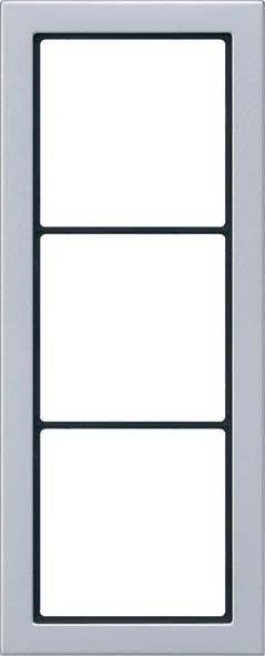 Rahmen 3-fach alu FD AL 2983