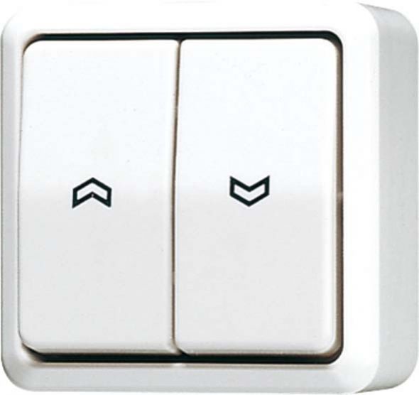 Jalousie-Wippschalter aws 609 VA WW