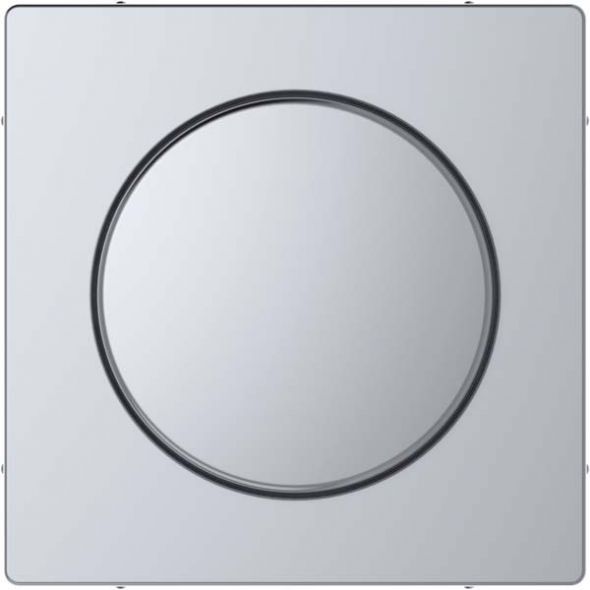 Zentralplatte mit Drehknopf edelstahl MEG5250-6036