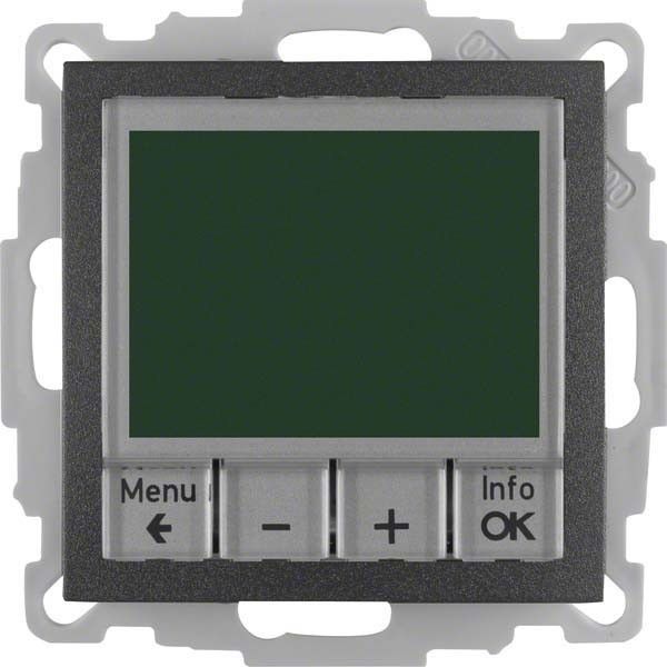 Temperaturregler 20441606 anthrazit matt