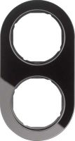 Rahmen 2-fach 10122016 Glas schwarz