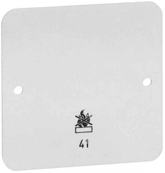 Bodenplatte 3-fach ws D 43