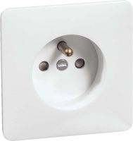 Steckdose m.Erdungsstift B 80.6571.02 SI