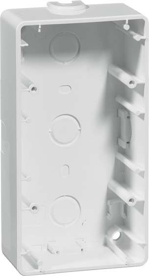 Aufputz-Gehäuse 2-fach rws D 95.692.02