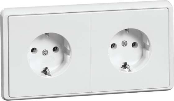 Steckdose 2f.rws D 95.6512/3.02