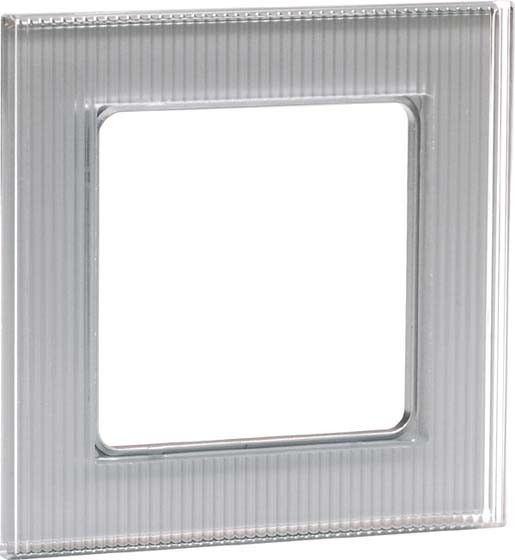 Rahmen 1-fach gerillt alu D 20.571.53.70