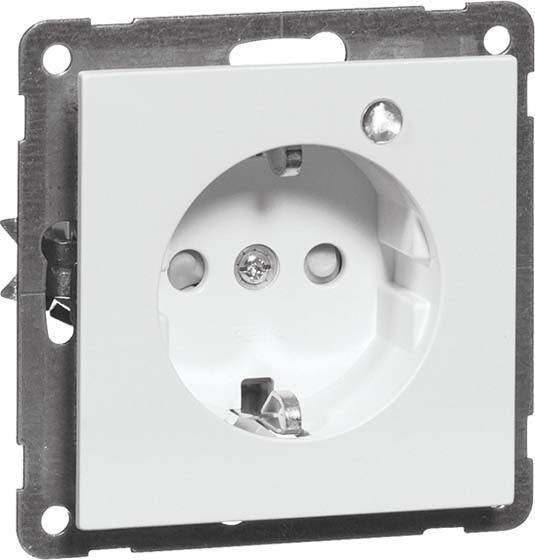 SCHUKO-Steckdose anth D 20.6611.21 GLK