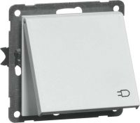SCHUKO-Steckdose alu D 20.6511.702 K