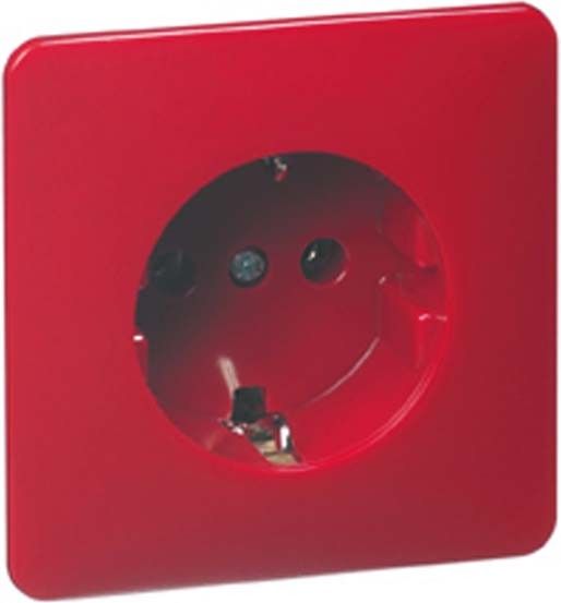 Steckdose D 80.6511 ROT