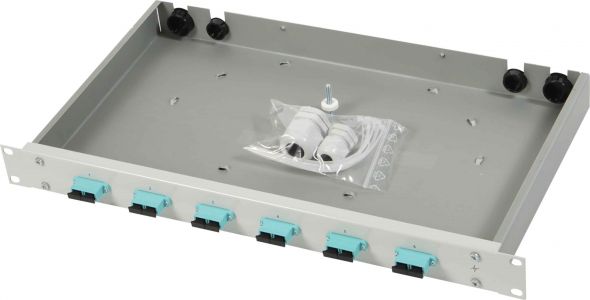 Spleißbox mit Kupplungen TNSB-Be-6SCD-OM3