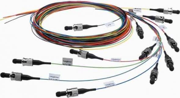 LWL Pigtail-Set TN-PS-12LC-50-OM3