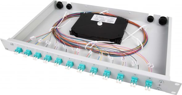 Spleißbox bestückt TNSB-Be-24SCD-50-OM3