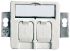Modul-Aufnahme 50x50 2fach H02010A0081