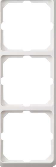 Rahmen 3-fach perlweiss 204300