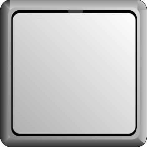 Taster 42V AP flach pw 506300