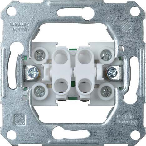 Doppeltaster Schraubklemme  122510 UP-Einsatz