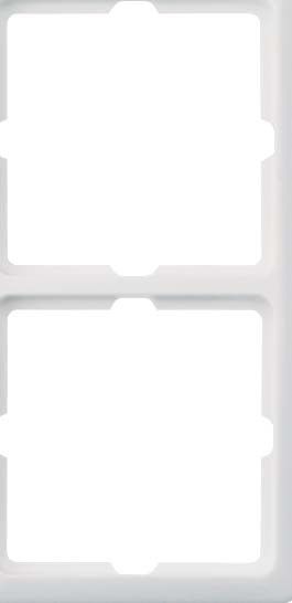Rahmen 2-fach reinweiss ELG204214