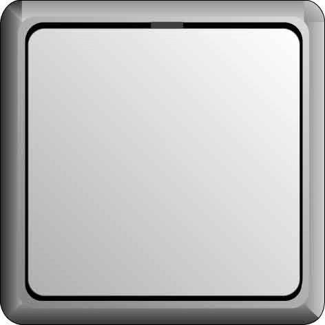 Taster 42V AP flach pw 506300