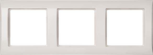 Rahmen 3-fach reinweiss  264304 