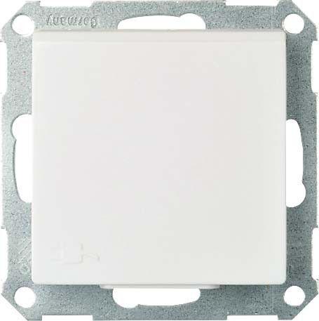Steckdose m.Klappdeckel reinweiss  265034 