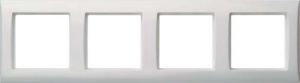  Rahmen 4-fach reinweiss  264404