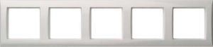 Rahmen 5-fach reinweiss  264504