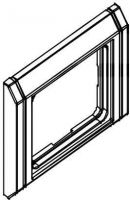 Abdeckrahmen ADR-80 1 RW