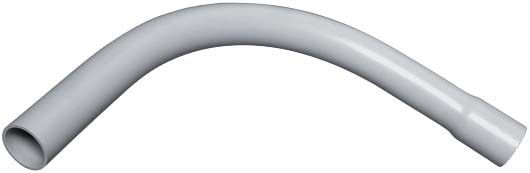 Kunststoffsteckbogen SBSKu-EM-HO 32mm grau halogenfrei